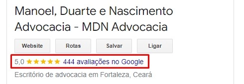 Avaliacoes Google Negocios