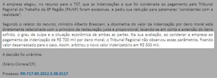 Turma ajusta indenização a metalúrgico que perdeu os dedos da mão em acidente de trabalho