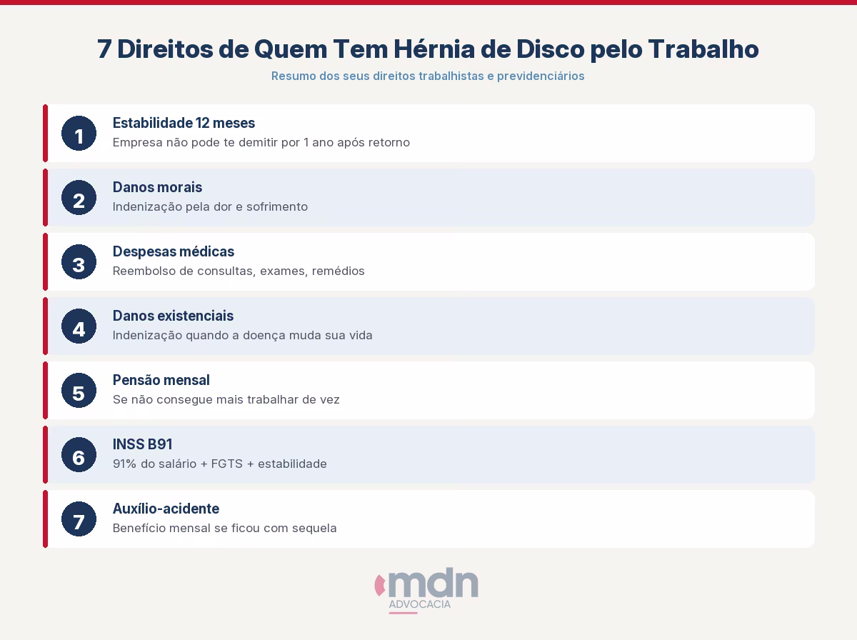 Tabela 7 direitos
