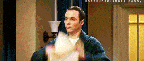 sheldon jogando papeis para cima após rescisão indireta