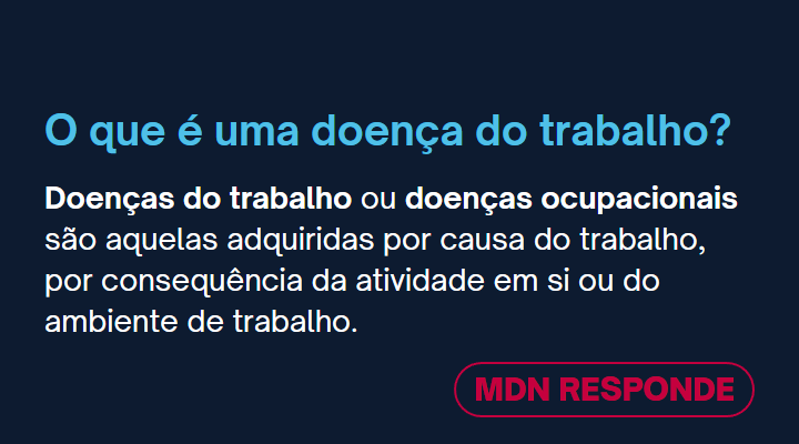 conceito doença do trabalho